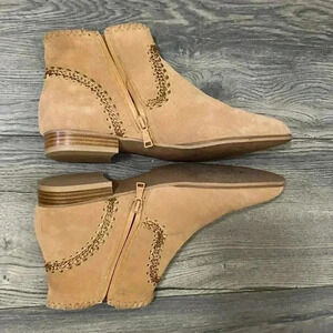 Women’s Jack Rogers Gemma Tan Suede booties